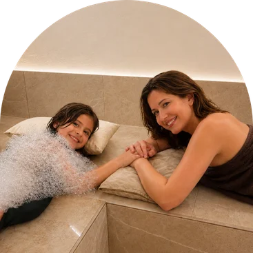 Ritual Origen: hammam en familia en Calma Hammam