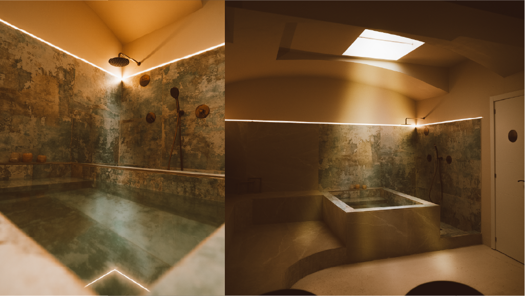Ritual de relajación verano en Calma Hammam Zaragoza — tratamiento corporal - sala de relajación